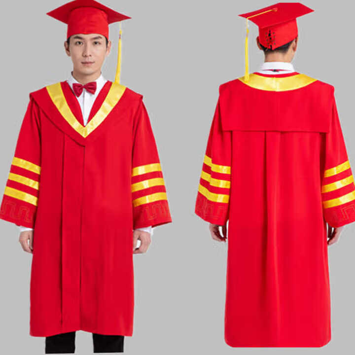 伊蜜魅毕业典礼校长服教授导师服院士学位服高校大学生研究员学术服 医 红色校长服 S 均码【图片 价格 品牌 报价】-京东