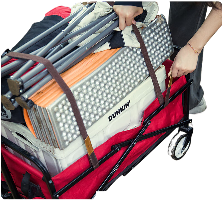 SURVEY NORTH 北部勘察户外露营装备收纳整理绑带固定打包绑绳高强度尼龙魔术贴加强固定 四条