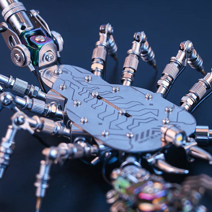 机械党机械党能源装甲·蝎金属乐高拼装潮玩仿真蝎子模型节日礼物男生