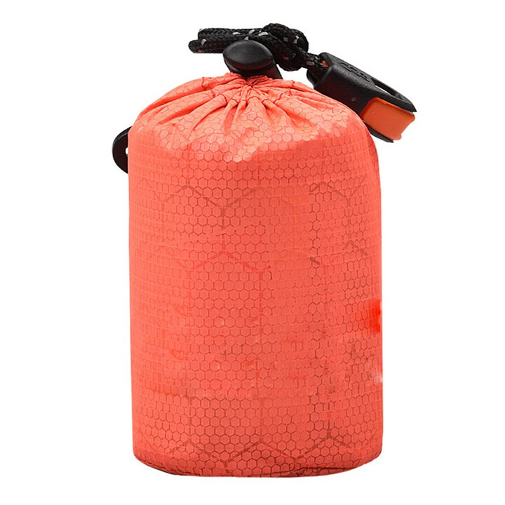 挺进者应急毯袋急救毯户外防失温简易救灾应急探险马拉松赛事保障装备 橙色