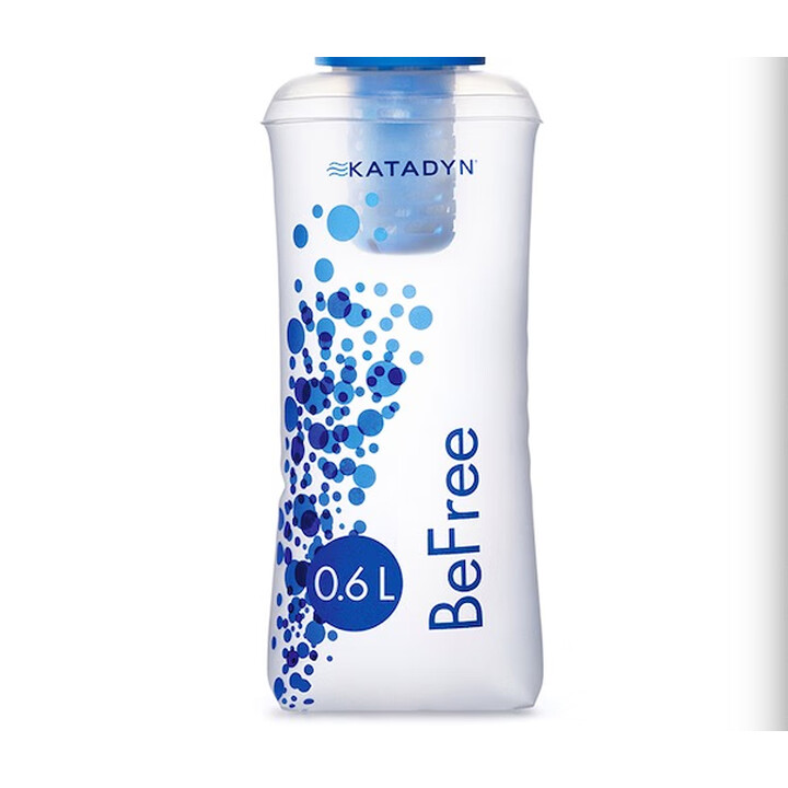 KATADYN康迪户外净水器BeFree软水袋 超轻便携净水袋折叠滤水杯 0.6L 替换水袋