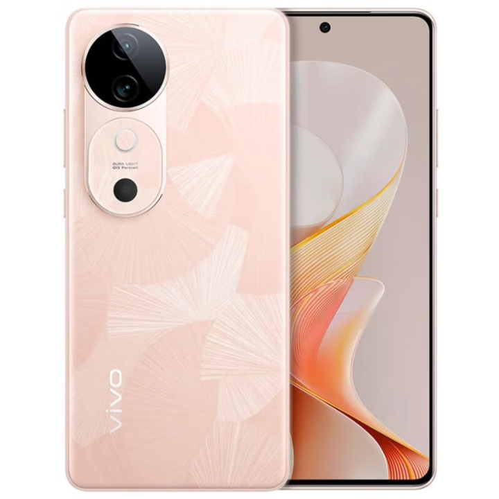 vivoS19 新品6000mAh超长续航 影棚级柔光环 第三代骁龙7芯片 5G全网 桃花扇 12GB+256GB 单机+第三方品牌快充+店保1年