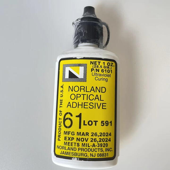 NorlandNOA6163656873768183H86H88紫外线固化UV光学胶水 NOA 61 (1盎司28.35g)【图片 价格 品牌 ...