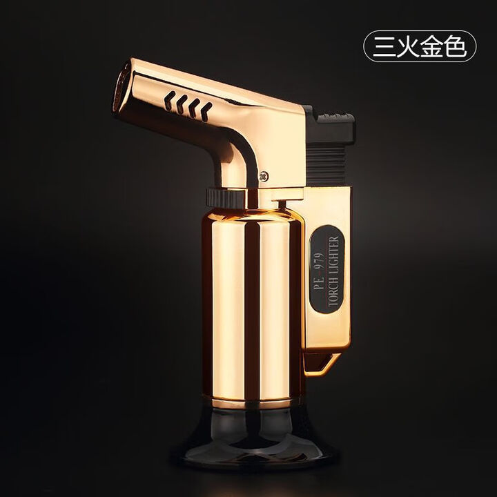 厨房烘焙烧烤喷火枪焊接手握式充气高温点火枪气体直冲焊枪打火机 979