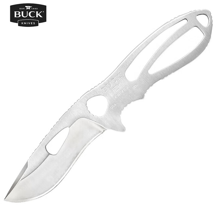 BUCK 巴克 美国直刀原装进口 一体420C不锈钢剥皮刀套装 0141SSSVP-B