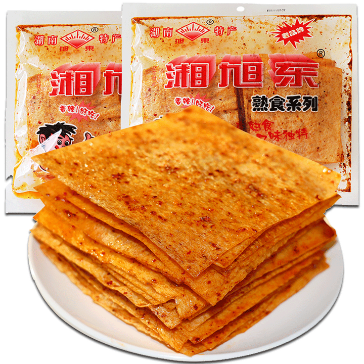 湘旭东麻辣片大辣片湖南特产麻辣辣片零食 大麻辣片88克*5包【图片 价格 品牌 报价】-京东