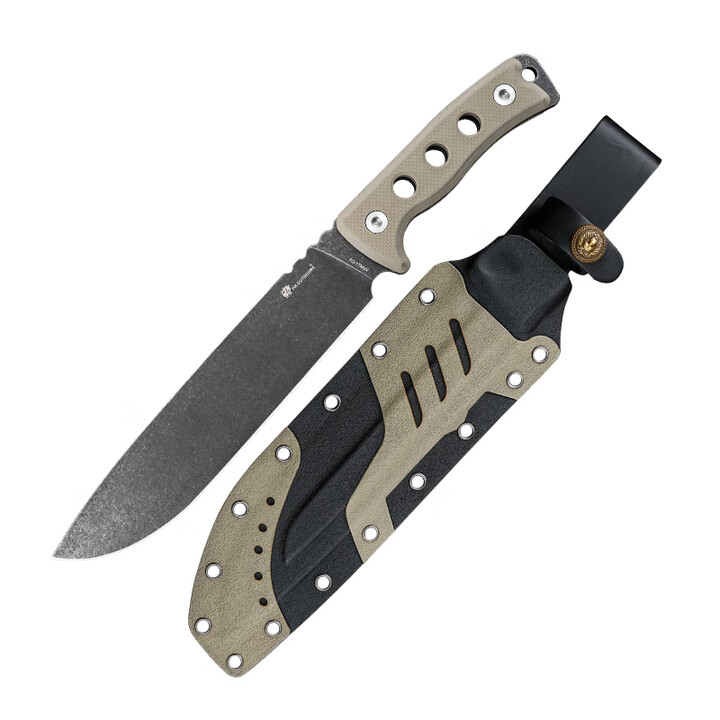 汉道守望者砍柴刀高硬度开路山刀砍树劈柴刀锋利开刃 黑色