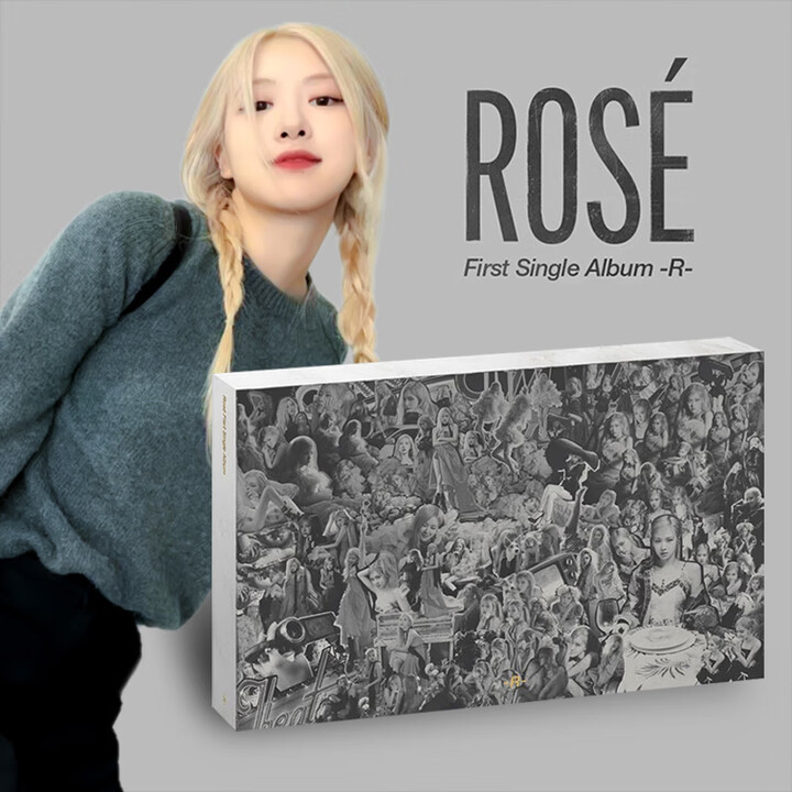 暮柒现货rose朴彩英个人专辑solo2 rosie 官方正版周边小卡特典海报