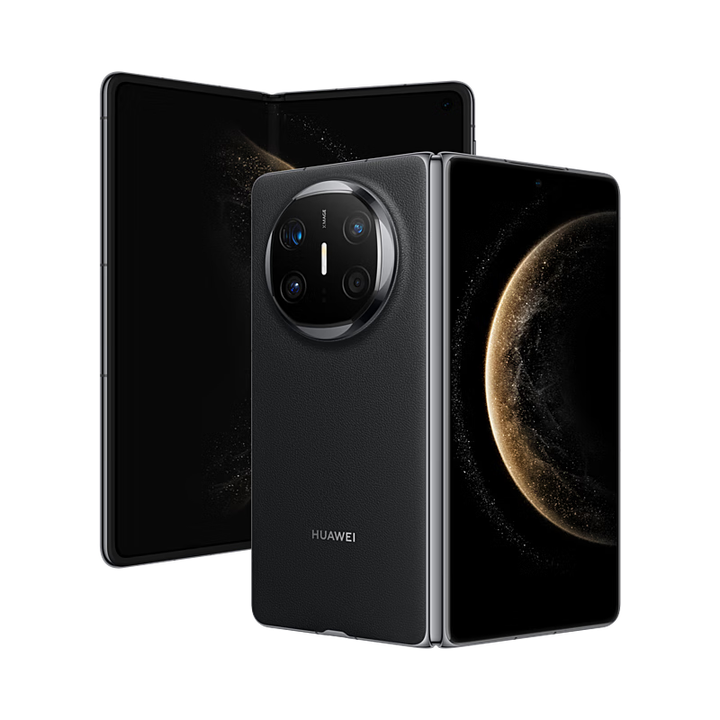 华为MateX6 折叠屏手机 新品上市 【现货速发+闪送】 曜石黑 12GB+512GB 官方标配(全新未拆封未激活)