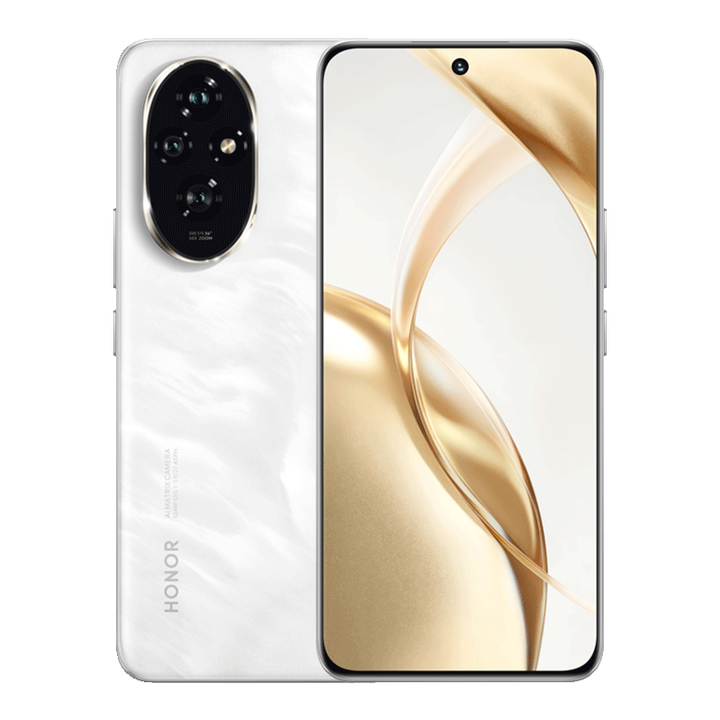 荣耀荣耀200  绿洲护眼屏 5000万雅顾光影主摄 拍照手机  AI手机 月影白 16+512GB 单机+第三方品牌快充+全国联保