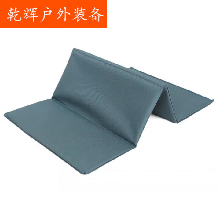 靠森（Kaooseen）户外营地车配件螺帽卡扣车衣垫板露营车折叠底板车轮摆摊车收纳袋 有刹车 大号卡其色pp垫板100* 0L