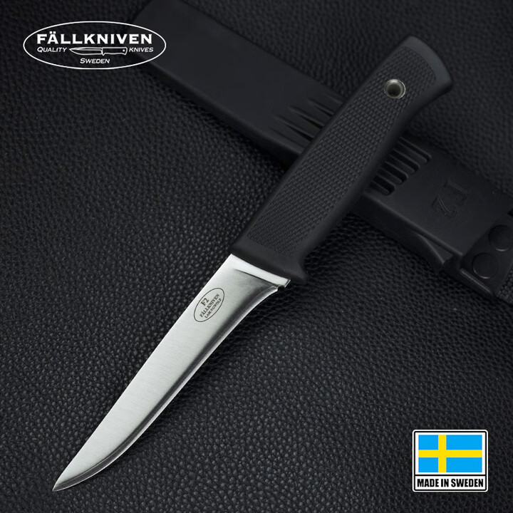 FALLKNIVEN QUALITY KNIVES瑞典进口Fallkniven户外求生救援野营高硬度不锈钢战术生存小直刀 F2z 渔夫之刀