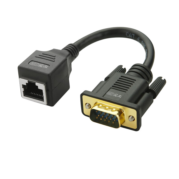尘土 VGA转RJ45转接头网线转vga网线连接器显示器转网线接头vga延长器20米 VGA公转RJ45母【一个装】【图片 价格 品牌 报价】-京东