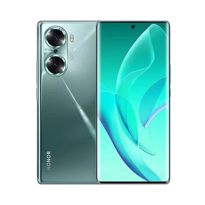 荣耀（HONOR）60Pro全网通5G双卡双待一亿高清像素5G曲屏拍照高清通话手机 荣耀60Pro 墨玉青 5G 8GB+256GB全网通5G