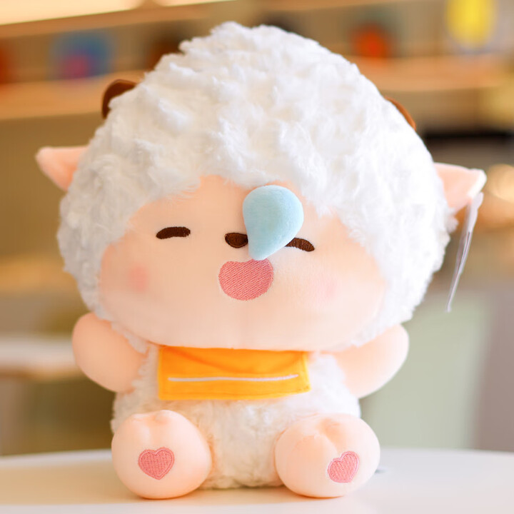 玩具乐器>毛绒玩具>其他毛绒玩具>正版懒羊羊周边喜羊羊与灰太狼抱抱