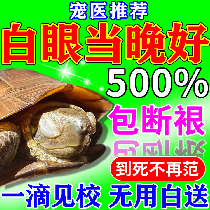 泰宜康乌龟白眼病专用特效药巴西草龟眼睛睁不开发炎红肿闭眼专用眼药水 100ml 1瓶 乌龟白眼清【图片 价格 品牌 报价】-京东