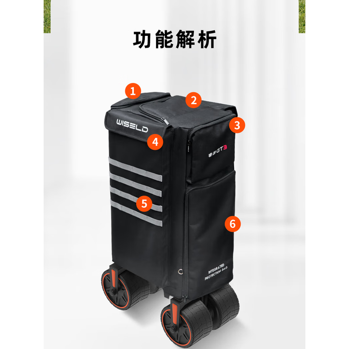 睿游睿游GT3户外营地车防尘罩防晒遮阳防雨罩防水罩旅行收纳车保护罩 GT3防尘布罩