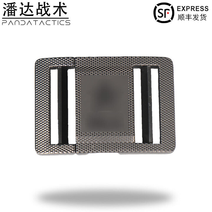 战术潘达西部战术 最新款腰带快开蛇扣一键快拆 轻便可拆卸锌合金 西部战术二代腰带蛇扣加腰带L码（隐藏按钮最新款）