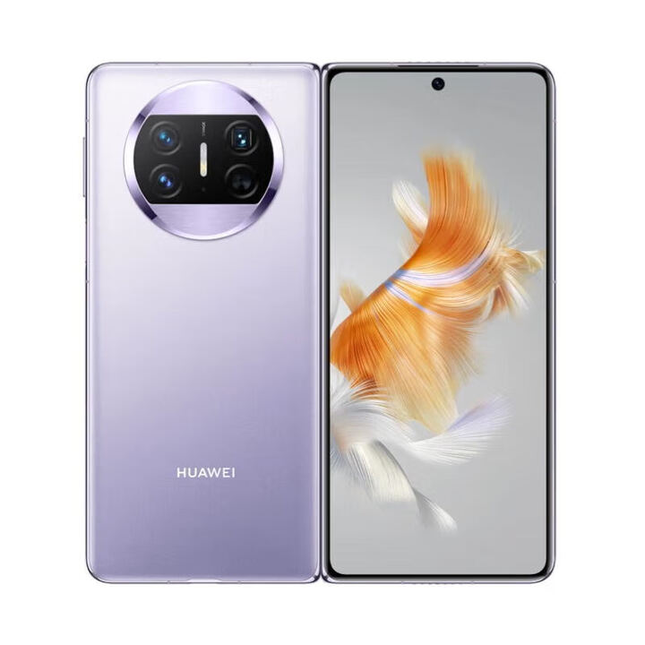 华为（HUAWEI）展机Mate X3 折叠屏轻薄手机旗舰智能商务机 国行正品 门店机 羽砂紫 12GB+512GB