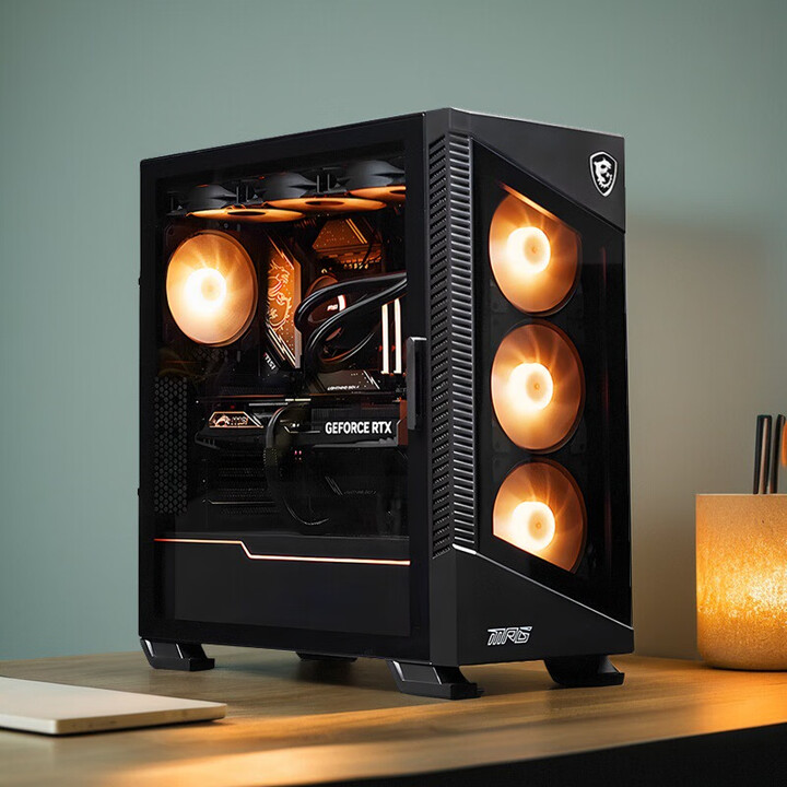 英伟达（NVIDIA）全家桶主机14700KF/14900KF/265K/RTX5070Ti/5080台式电脑整机全套高配电竞游戏AI设计师 ...