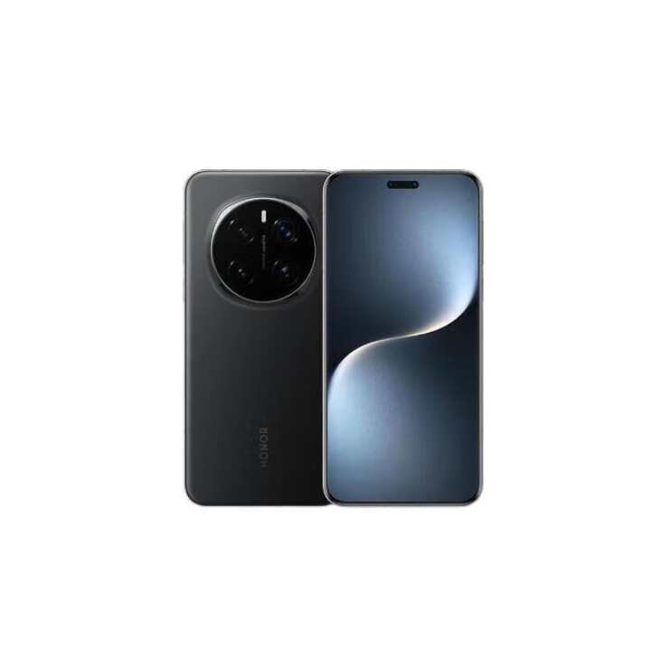 荣耀Magic7 Pro 2亿像素超高清潜望长焦 3D人脸解锁 绒黑色 全部联保激活12G+256GB