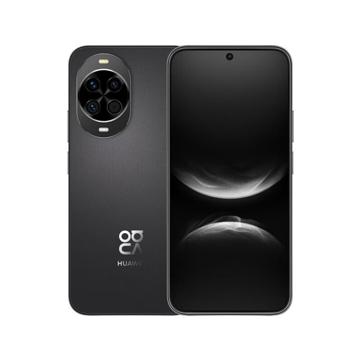 华为（HUAWEI）展机nova 14 鸿蒙AI 后置多焦段质感人像 100W快充  羽砂黑 12GB+256GB 单机+第三方品牌充电器+全国联保