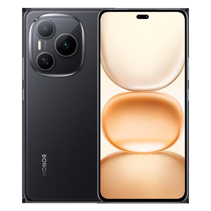 荣耀2025年新款 Power5G手机曲面屏8000毫安大电池超长待机NFC防摔防水强信号北斗卫星官方旗舰 幻夜黑 12GB+512GB