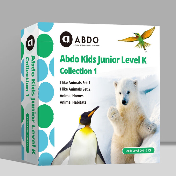 《盖世童书 ABDO Kids junior Level K 昂步百科分级图书馆启蒙级英文原版 少儿英语科普分级阅读 支持小怪兽5GWIFI ...