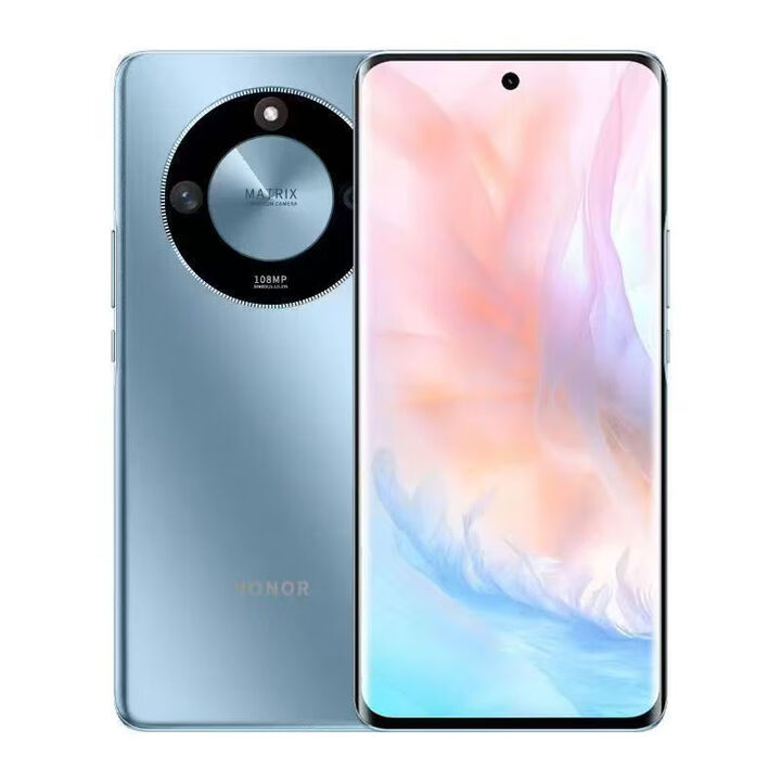 荣耀X50 1.5K超清护眼硬核曲屏 5800mAh超耐电池 骁龙芯片 勃朗蓝 8+128 单机+第三方品牌快充+店保一年