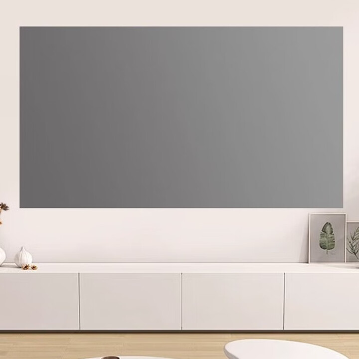 欧贝曼投影仪家用办公4k高清激光投影仪卧室投屏便携投影仪小型宿舍床上投影机家用卧室白墙直投影院投影 高清抗光幕布