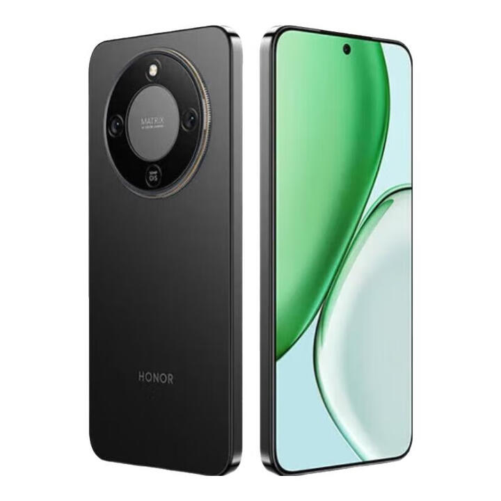 荣耀300 pro第三代骁龙8 12+256GB 5G手机 2025新款 选购24期免息 幻夜黑 8GB+128GB