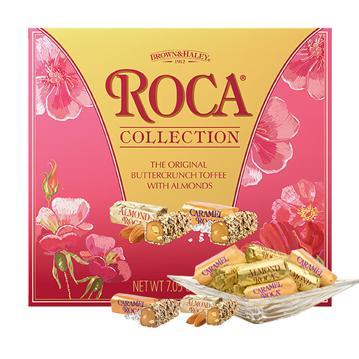 樂家美国进口 Almond roca 乐家 巧克力味糖果 零食 礼盒装 节日送礼 乐家精选巧克力味糖果200克【图片 价格 品牌 报价】-京东