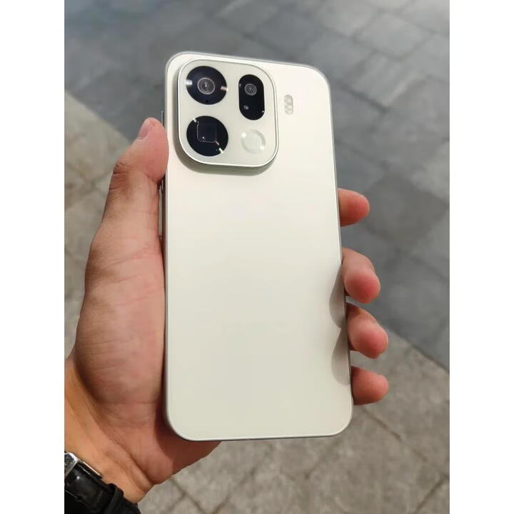 OPPOFind X9 Pro 7500毫安电池丹霞色彩哈苏2亿超清长焦镜头全新手机 霜白 官方标配全新未激活12GB+256