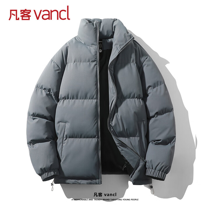 【凡客诚品通MD1111立领棉服】凡客诚品(VANCL)棉服外套男冬季男装棉袄立领面包服保暖冬装加厚棉衣 深灰 L【行情 报价 价格 评测】-京东