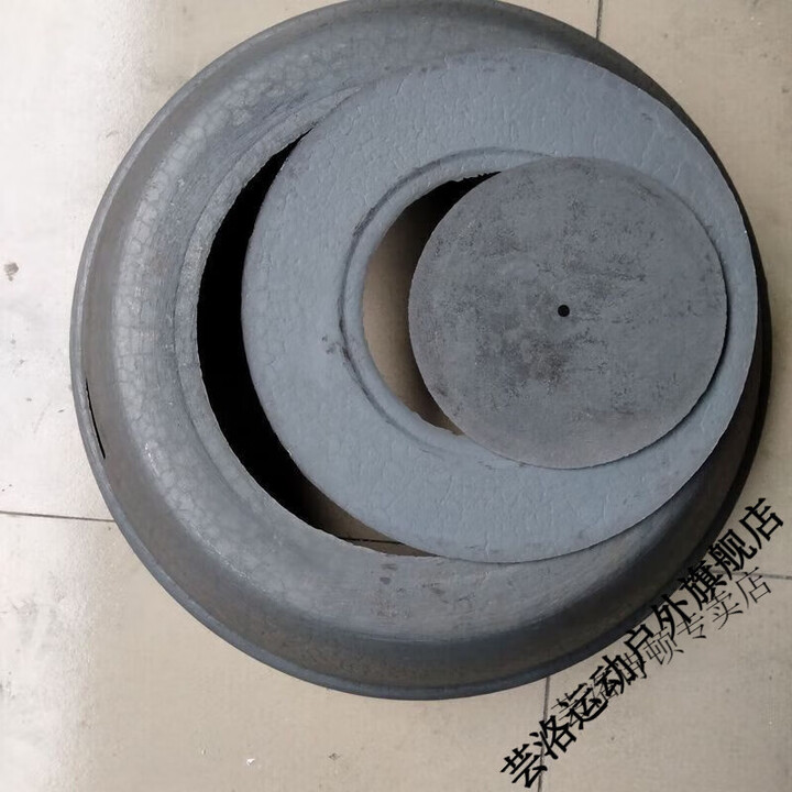 维诺亚农村烤火炉取暖炉柴火炉无烟无尘地暖炉烧烤炉地火炉全套家用土炉 直径58厘米地炉一套