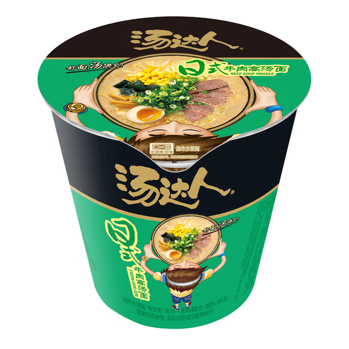 【统一日式牛肉拉面】统一清真版汤达人日式牛肉拉面 杯面 83g*12杯 整箱 方便面 速食泡面【行情 报价 价格 评测】-京东