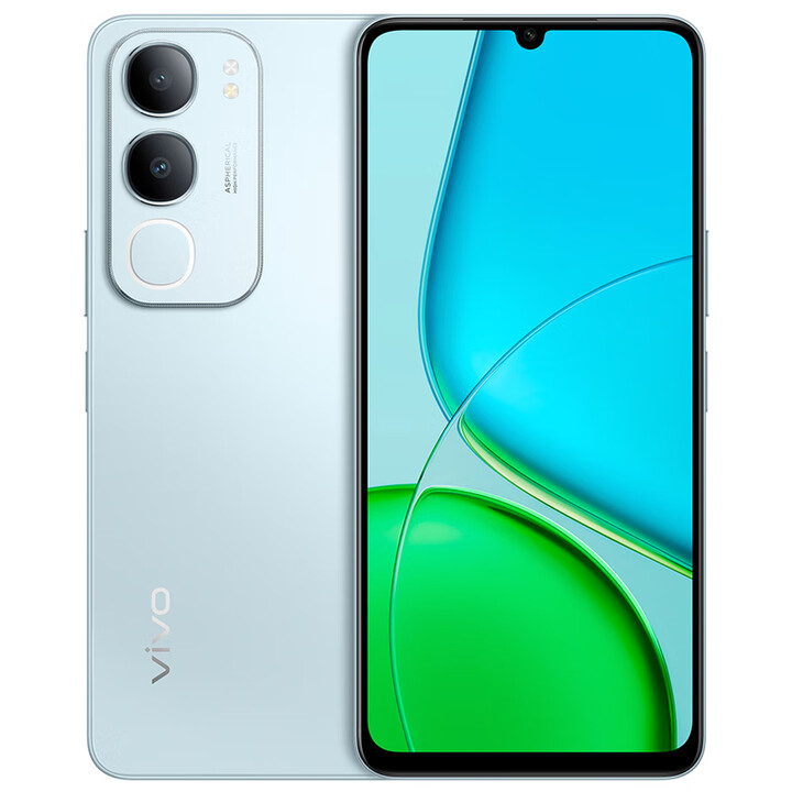 vivoY37t 新品5G手机 6000mAh五年长寿大电池 SGS五星抗摔认证 长辈功能 多场景NFC 琉璃青 8GB+128GB 官方标配