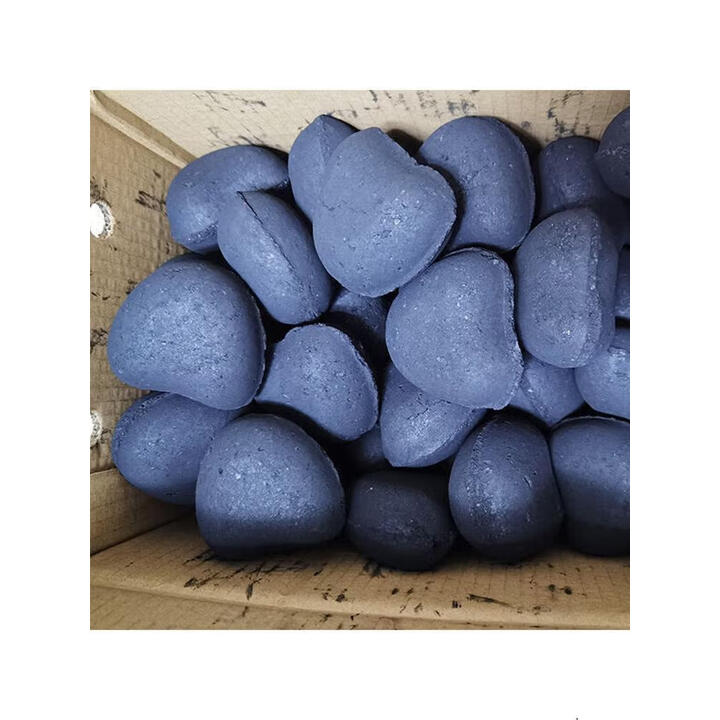 骆穂豆无烟煤球 烧烤炭兰炭焦碳无烟煤易燃耐烧非有烟果木活性家 9点8斤一箱体验装