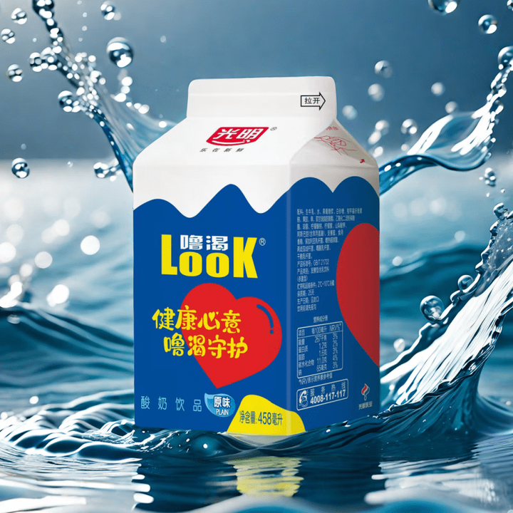 光明酸奶look噜渴200ml盒原味饮品酒店餐饮冷藏益生菌学生钙批发 超值458ml6盒+送4盒顺丰【图片 价格 品牌 报价】-京东