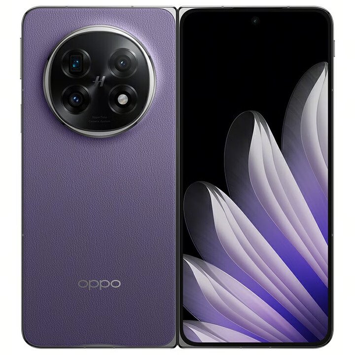 OPPO【分期免息】Find N5 超薄 超长续航冰川电池 折叠屏旗舰手机 Find N5 暮紫 16GB+512GB 官方标配 原封未激活 全国联保