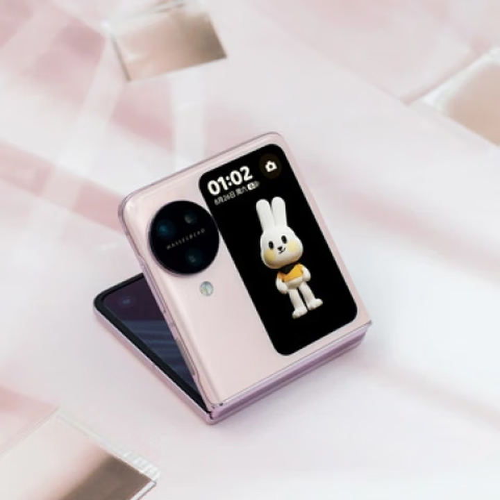 OPPO Find N3翻转可折叠屏幕手机oppofindn3flip通5g手机Findn3 薄雾玫瑰 12GB+256GB