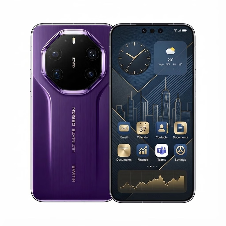 华为（HUAWEI）Mate 80 RS 非凡大师 2025上市新品 华为mate80rs保时捷手机正品 槿紫 20GB+1TB 官方标配（原封顺丰当天发）