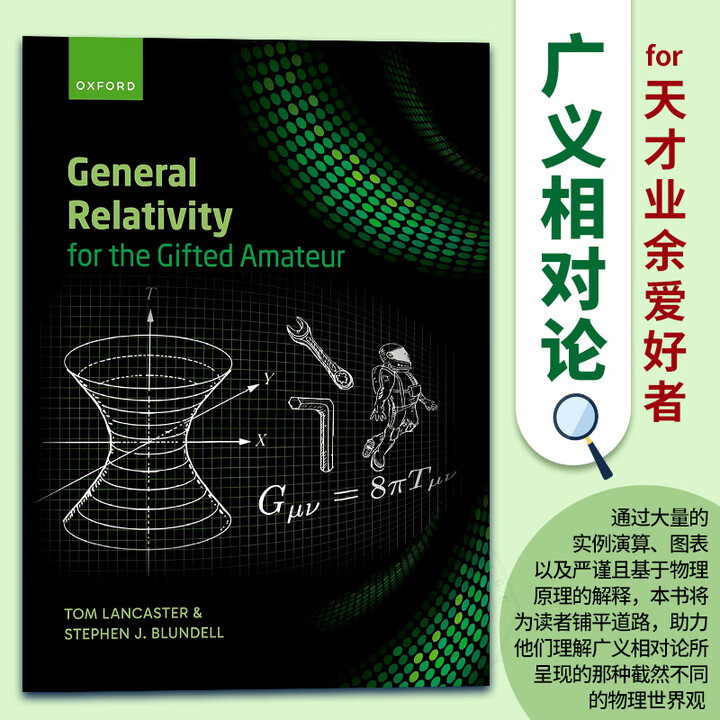 《现货 天才业余爱好者广义相对论General Relativity for the Gifted Amateur英文原版Tom