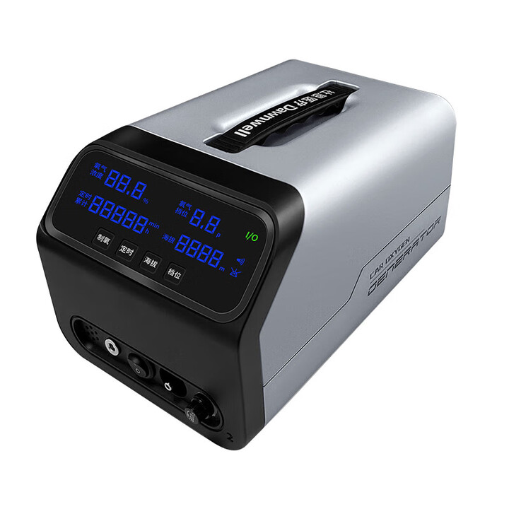 旅游家用老人高反制氧仪吸氧机汽车点烟口直插氧气机高海拔车载制氧机