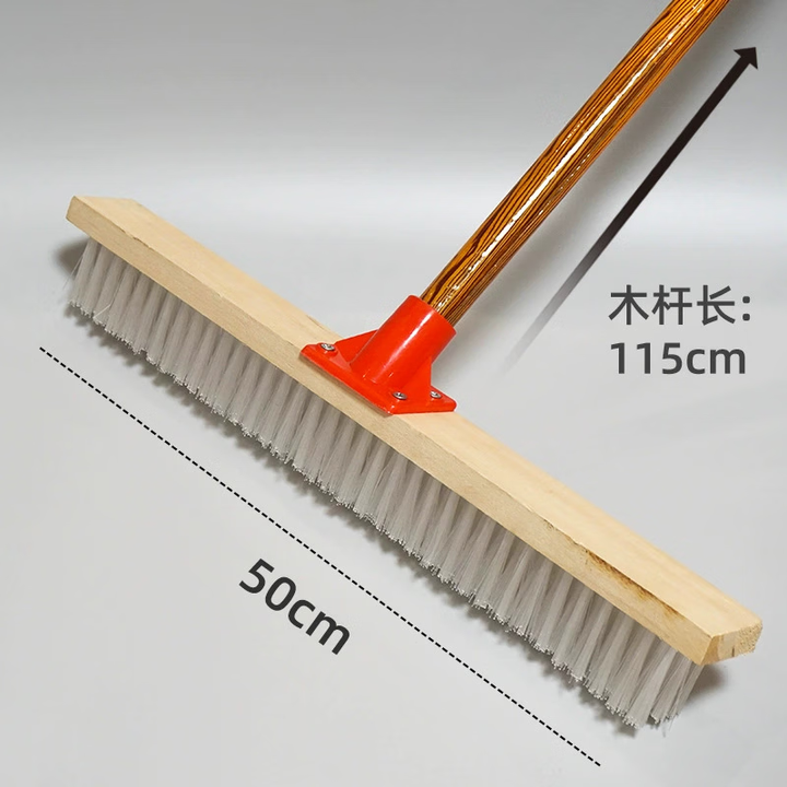 万佳益家 木柄刷子 地刷卫生间清洗瓷砖 长柄硬毛地刷 50cm尼龙地刷(1把装)【图片 价格 品牌 报价】-京东