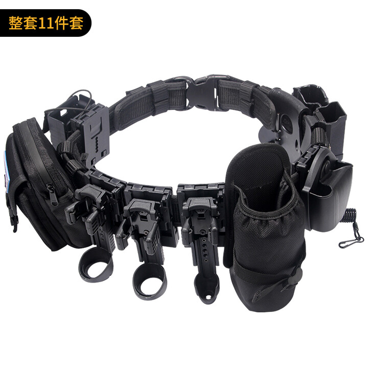 战术兵 战术腰带八件套腰封多功能巡逻执勤侧开快拔11件套装备军迷用品 整套11件套