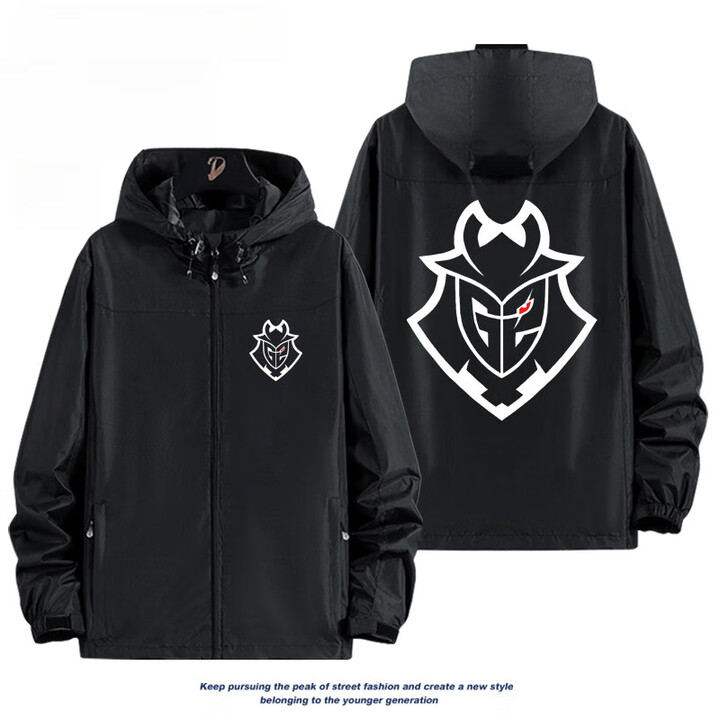 iosnCSGO电竞服G2战队队服major夺冠纪念niko可定制夹克外套冲锋潮 夹克-黑色-2 2XL 加绒 留言身高体重【图片 价格 品牌 ...