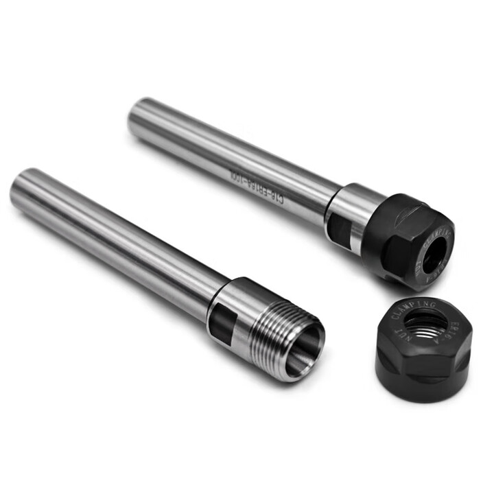 千航延长杆er筒夹延长杆a型直柄加长杆刀具er8er11er16er20夹头 c8