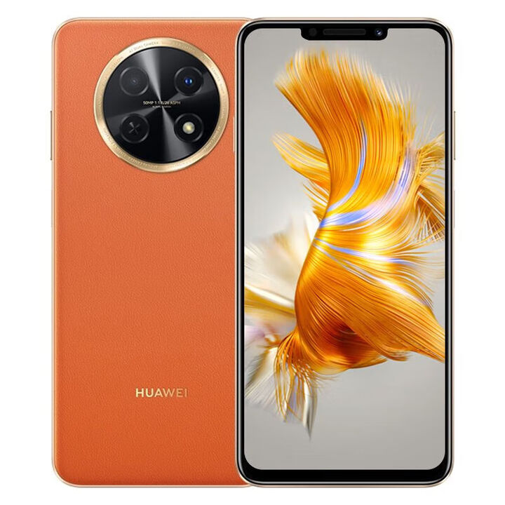 华为24期【免息】华为60X 新品华为手机 60X支持NFC 大电池7000 橙色8G+512G 官方标配+碎屏险