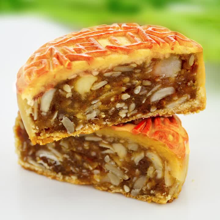 乔家栅月饼 单个100克乔家珊 传统零食 中秋节江西广式五仁月饼 100g